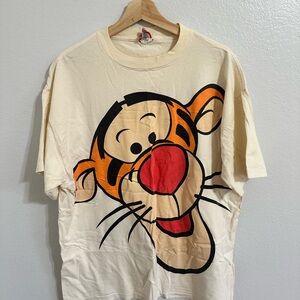 Lot of Three Vintage Disney Tigger Winnie the Pooh Shirts size XL